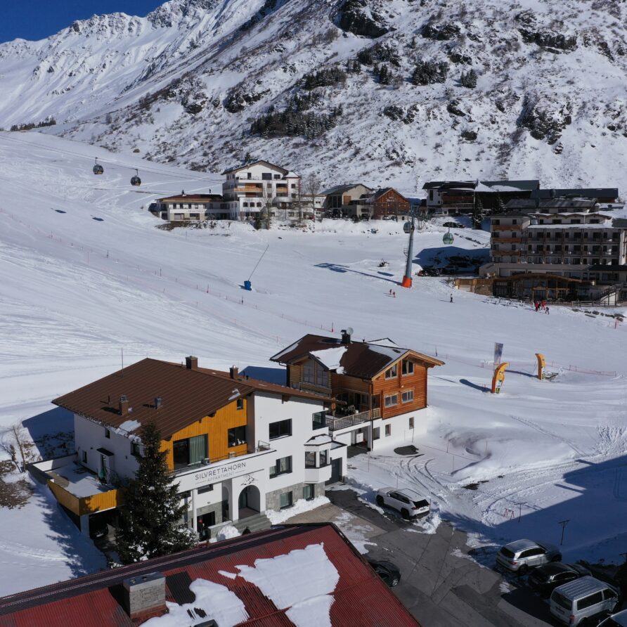 Luftbild Silvrettahorn