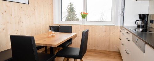 Küche Appartment Silvrettahorn