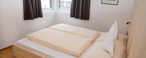 Schlafzimmer Appartment Silvrettahorn